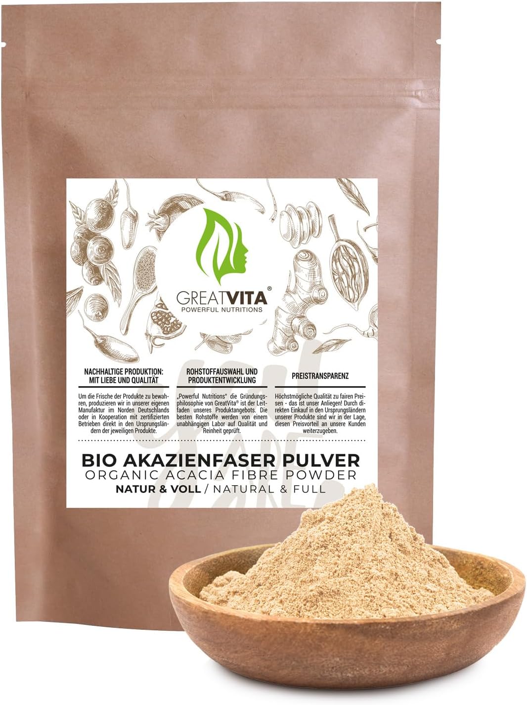 Akazienfaser Creavita